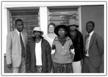 Zimbabwe group with Esther
