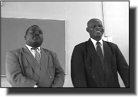 Adam Mwambene and Patrick Katambo